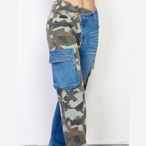 Spoon Camo Detail Jeans / 11